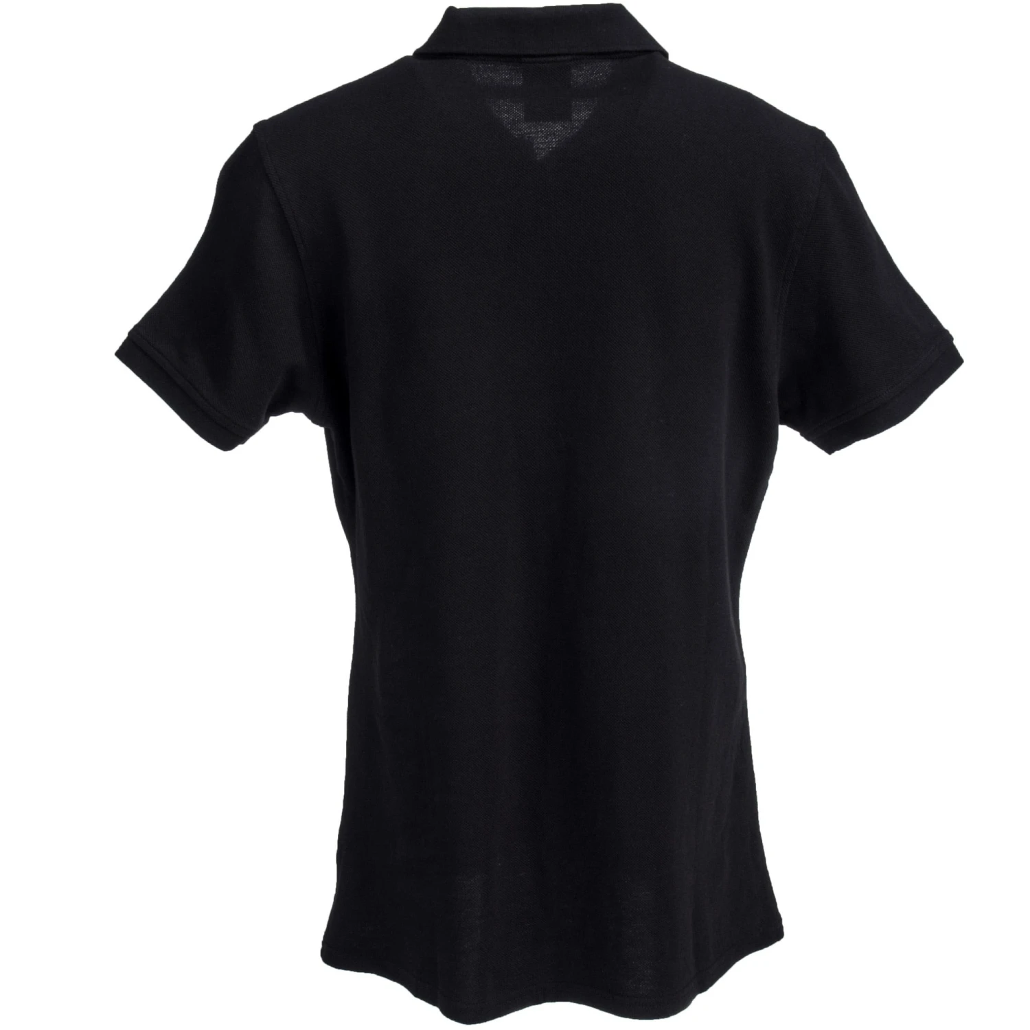 Port & Company Shirts: Women's Jet Black LKP1500 JBK Ring Spun Polo Shirt - Image 3