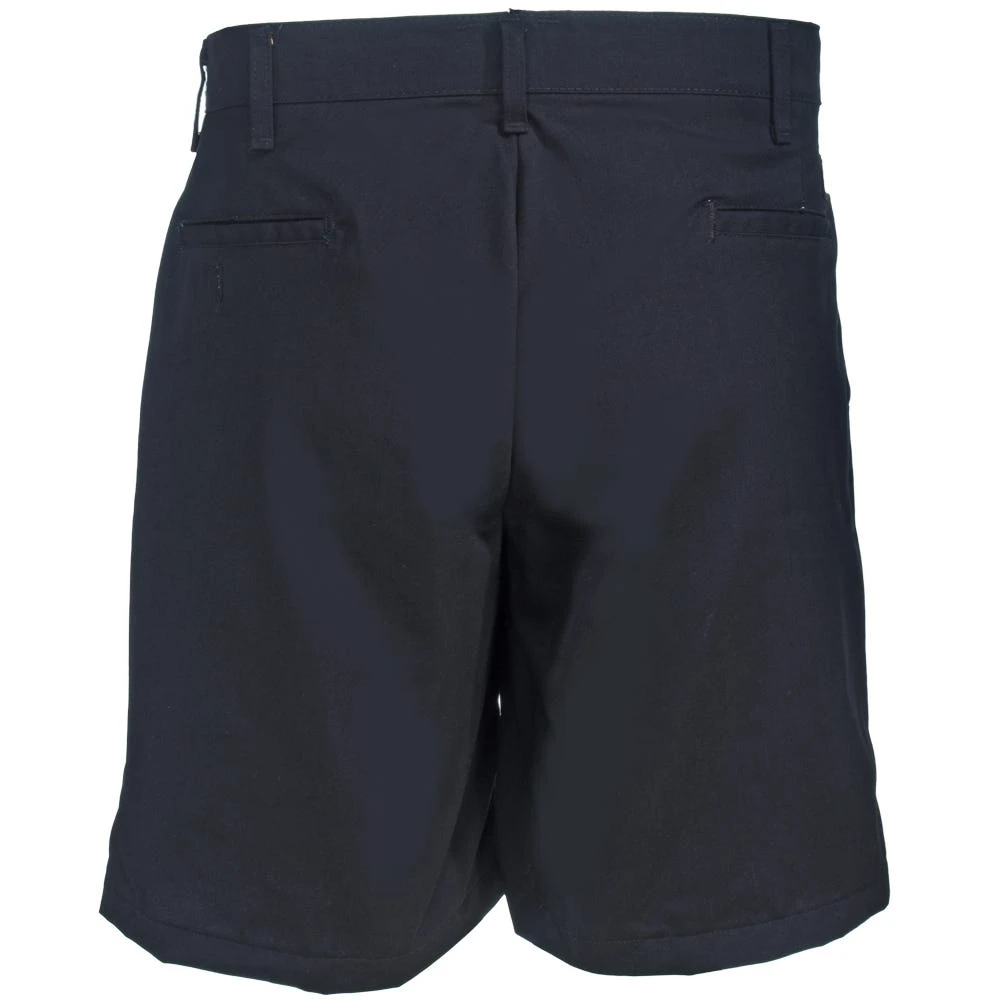Red Kap Shorts: Men's PT26 BK Black Plain Front Twill Shorts - Image 4