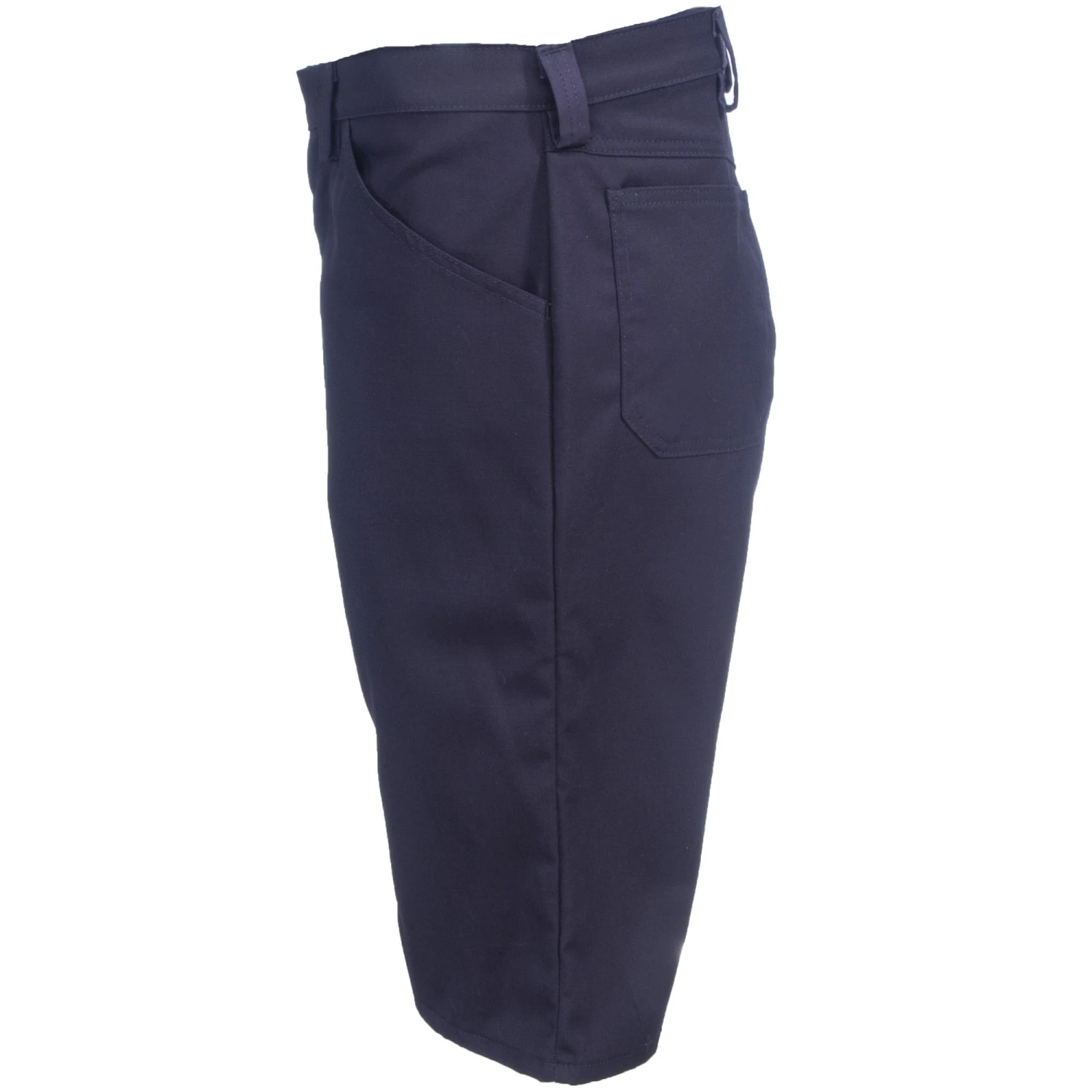 Red Kap Shorts: Men's PT4L BK Lightweight Ripstop Black Crew Shorts - Image 2