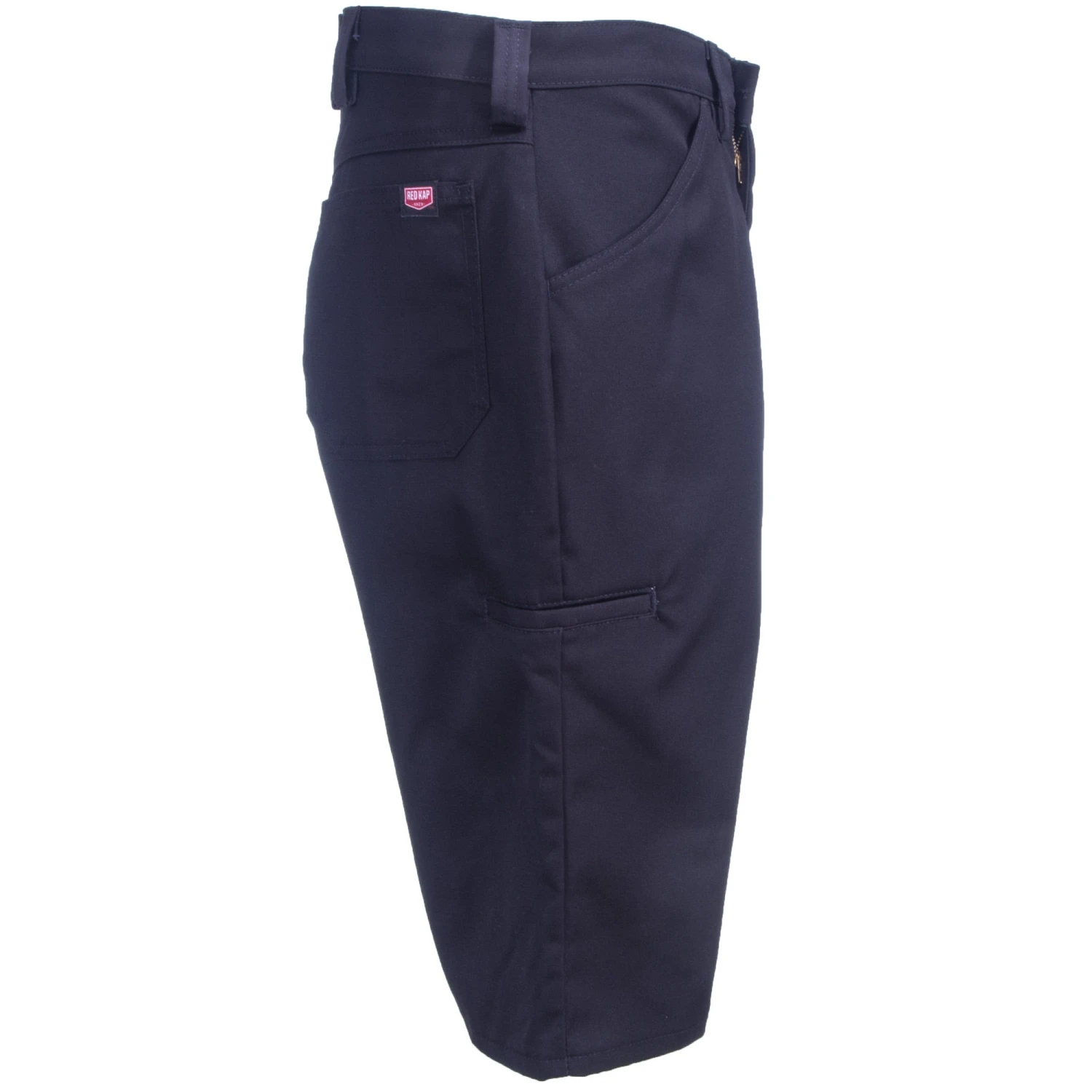 Red Kap Shorts: Men's PT4L BK Lightweight Ripstop Black Crew Shorts - Image 3