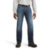 Ariat Work FR Jeans: Men's 10026004 FR M5 Slim DuraStretch Truckee Stackable Straight Leg Jean