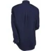 Bulwark Shirts: Men's FR SMU2 NV Navy Blue Flame-Resistant Uniform Work Shirt