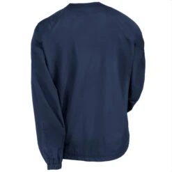 Sport-Tek Shirts: Men's JST72 TNV True Navy Blue V Neck Raglan Wind Shirt