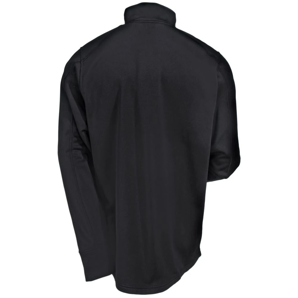 Timberland Pro Shirts: Men's TB0A112J 015 Black Understory Fleece 1/4 Zip Long-Sleeve Shirt