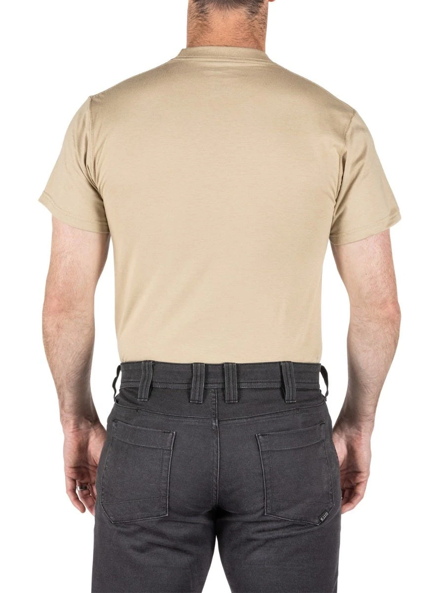 5.11 Tactical Shirts: Men's 3-Pack Utili-T 40016 165 Tan Tactical Shirt - Image 2
