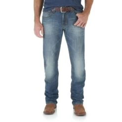 Wrangler Jeans: Men's WLT88CW Cottonwood Wrangler Retro Slim Straight Jean