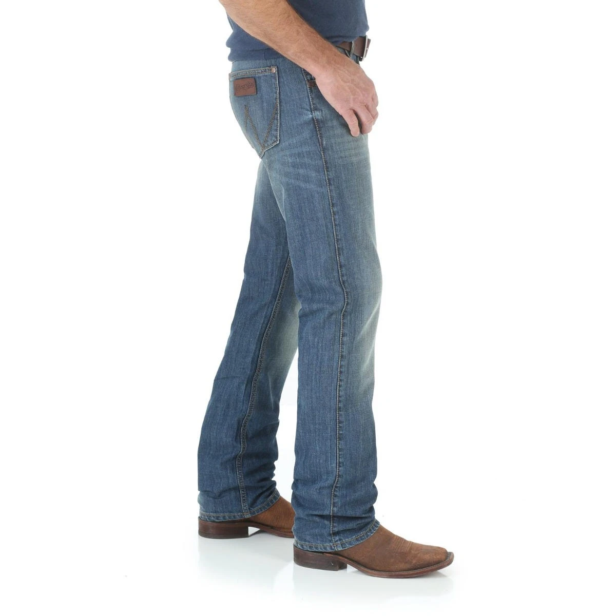 Wrangler Jeans: Men's WLT88CW Cottonwood Wrangler Retro Slim Straight Jean - Image 3