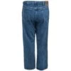 Wrangler Jeans: Men's Grey Indigo 35001 GI Rugged Wear Relaxed Fit Work Jeans