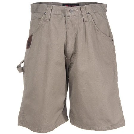 Wrangler Riggs Shorts: Men's Dark Khaki 3W320 DK Ripstop Carpenter Shorts - Image 2