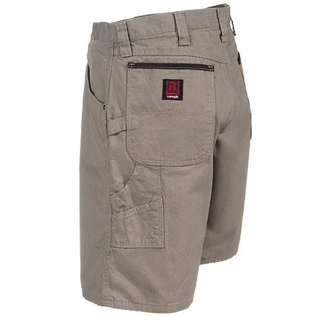 Wrangler Riggs Shorts: Men's Dark Khaki 3W320 DK Ripstop Carpenter Shorts - Image 3
